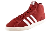 Adidas Originals Basket Profi Womens Girls - Light Burgundy Red / White