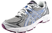 Asics Patriot 6 Womens - Charcoal Silver / White / Purple