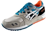 Asics Gel-Lyte III - Off White / Black / Blue / Orange