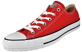 Converse All Star Lo Senior - Red / White