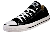 Converse All Star Lo Senior - Black / White