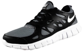 Nike Free Run 2 Junior New 2015 - Cool Grey / Black / White