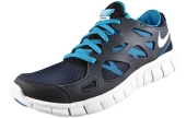 Nike Free Run 2 Junior New 2015 - Navy / White / Royal