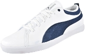 Puma Elsu Bluchertoe - White / Navy