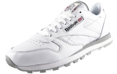 Reebok Classic Leather - White / Light Grey / Black