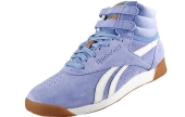 Reebok Classic Freestyle Hi Suede Womens - Powder Blue / White