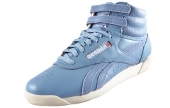 Reebok Classic Freestyle Hi Womens - Pastel Blue / Sandtrap / White