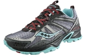 Saucony Grid Excursion TR8 All Terrain Womens New 2015 - Grey / Mint / Red