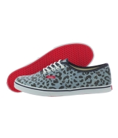 Vans Unisex Authentic Lo Pro Leopard Denim Sneakers - VN-0W7NEU8